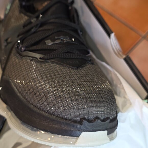 Nike Lebron 19 in Black and Green Glow/Anthracite Colorway (Men's Size 14) - Picture 12 of 16